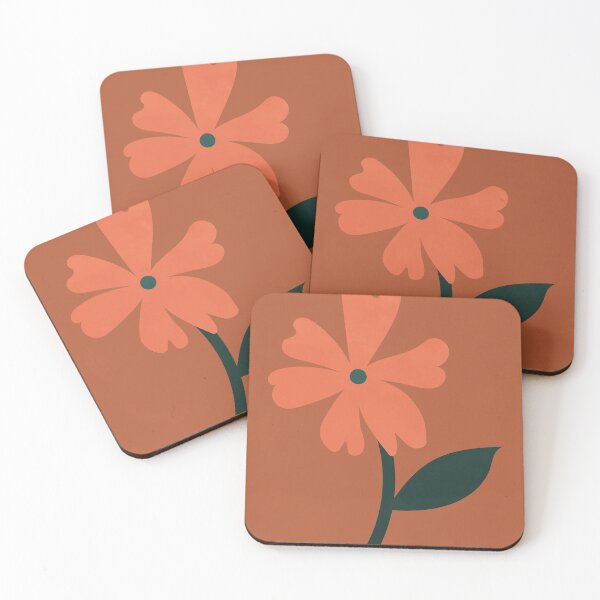 Artikelvorschau, Boho Terracotta, Pink Flower entworfen und verkauft von technicolorable_art.