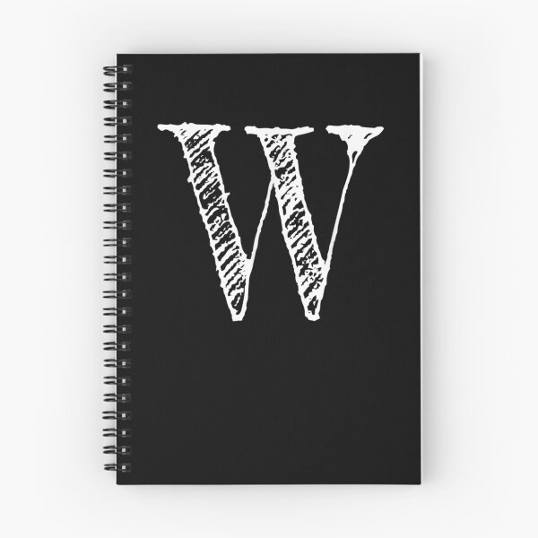 Item preview, Bold Letter W Decorative Alphabet Big Font Capital Letter designed and sold by aguilaro.