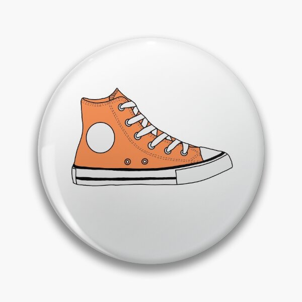 Item preview, Orange High Top Sneakers  designed and sold by GabiConidi.
