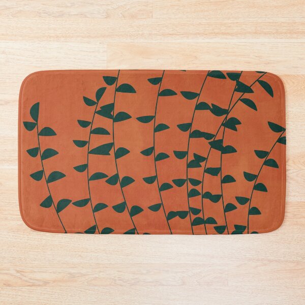 Item preview, Boho Terracotta, Orange, Fern Plant designed and sold by technicolorable_art.