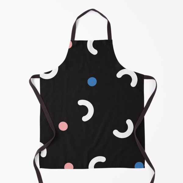 Item preview, Macaroni Shapes Dots White Blue Pink designed and sold by RONZk.