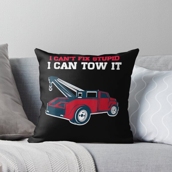 Item preview, I Can't Fix Stupid But Funny Tow Truck Driver Mens Dad Gift  designed and sold by charissamo77.