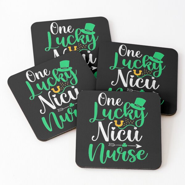 Item preview, One Lucky Nicu Nurse Funny Nicu Nurse St Patricks Day Gift designed and sold by aguilaro.