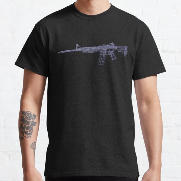 Fusil d'assaut AR-15 T-Shirt Sniper gun 2nd deuxième amendement pistolet droits tshirt Fusil d'assaut AR-15 T-Shirt Sniper gun 2nd deuxième amendement pistolet droits tshirt