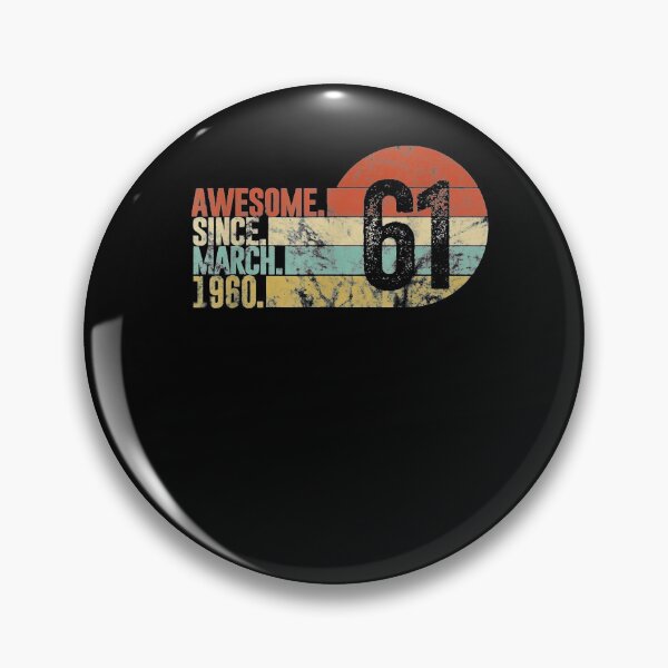 Item preview, 61 year old In 2021 1960 Of The Best Gift Idea For A Vintage  designed and sold by charissamo77.