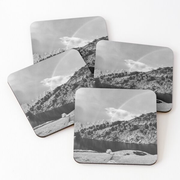 Item preview, Camping Under a Rainbow (Black and White) designed and sold by KarebearsTees.