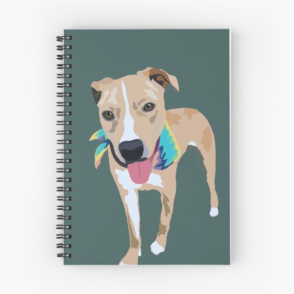 Item preview, Handsome Lab Pittie Print (Theo) designed and sold by pawprintsbysher.