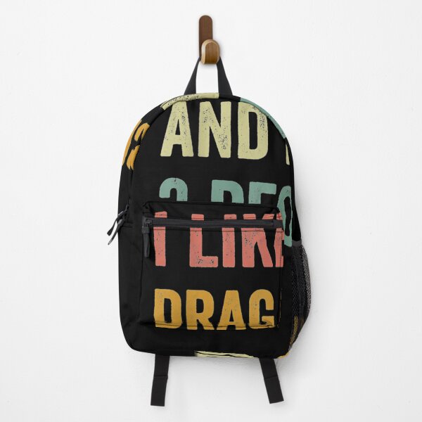 Item preview, I Like Drag Racing And Maybe 3 People Retro  designed and sold by charissamo77.