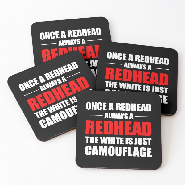 Item preview, Redhead Hair Quote Funny Humour Saying designed and sold by CuteDesigns1.