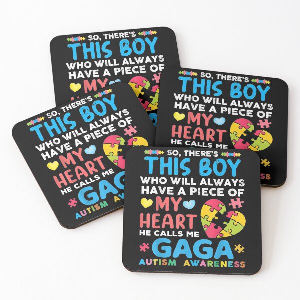 Item preview, There's This Boy He Calls Me Gaga Autism Awareness  designed and sold by charissamo77.