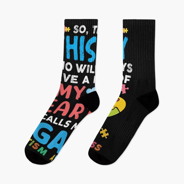 Item preview, There's This Boy He Calls Me Gaga Autism Awareness  designed and sold by charissamo77.