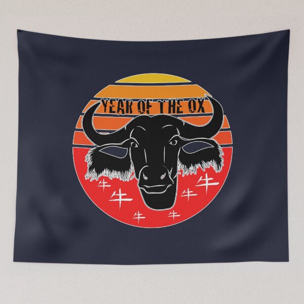 Item preview, Year Of The Ox Chinese Zodiac Ox designed and sold by tpixx.