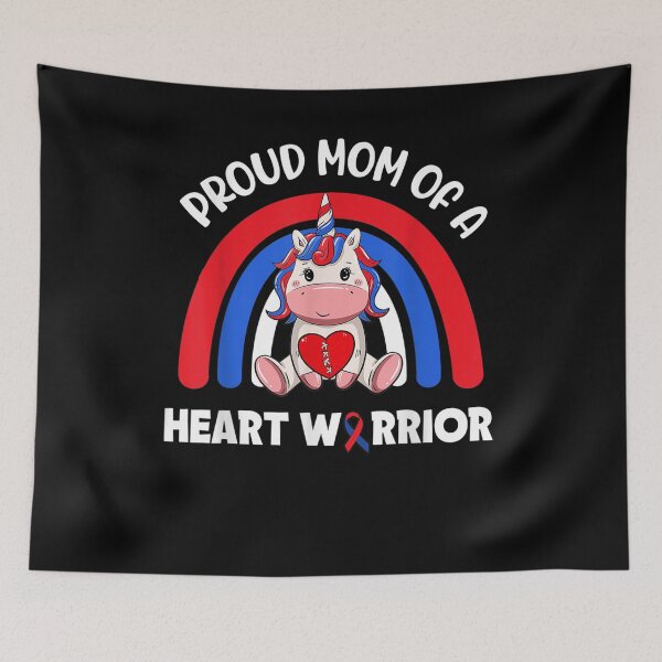 Item preview, Proud Mom Of A Heart Warrior Chd Awareness Week Clothing designed and sold by aguilaro.