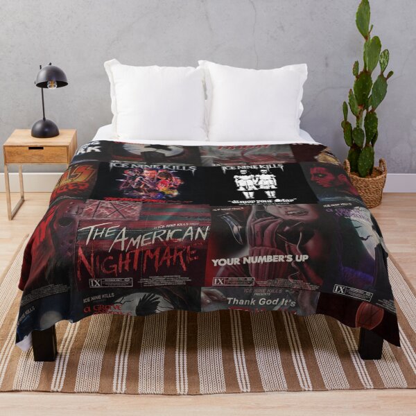 Ice Nine Kills Single Artwork Throw Blanket