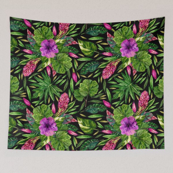 Item preview, Dark Tropical Flower designed and sold by Dr.YesOrNo.