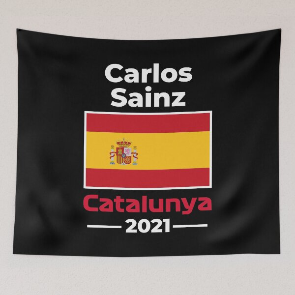 Item preview, Sainz Spanish GP 2021 (White) designed and sold by FilipeFerreira.