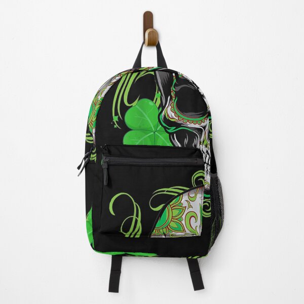 Item preview, Cool Sugar Skull Saint Patricks Day Of Dead 2021 designed and sold by charissamo77.