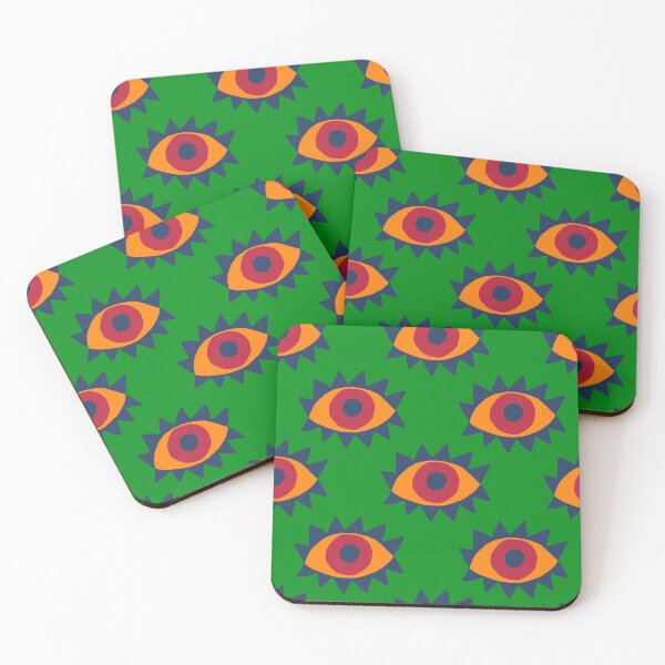 Item preview, Eye Spy (green) designed and sold by The Wallpaper Files.