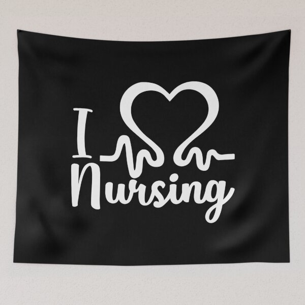 Item preview, I Love Nursing designed and sold by TooFlyDesign.
