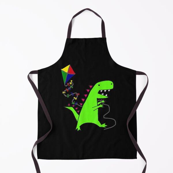 Item preview, Smilealotteesa Funny Green T Rex Dinosaur Flying A Kite designed and sold by aguilaro.