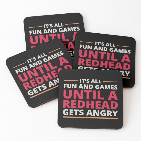 Item preview, Redhead Hair Quote Funny Humour Saying designed and sold by CuteDesigns1.
