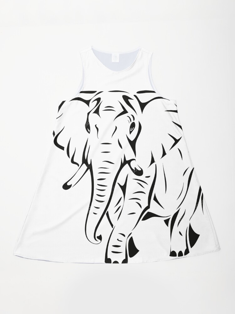 white christmas dresses Caftan / Elephant White