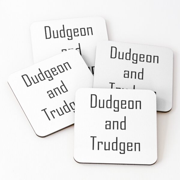 Dudgeon and Trudgen Coasters (Set of 4)