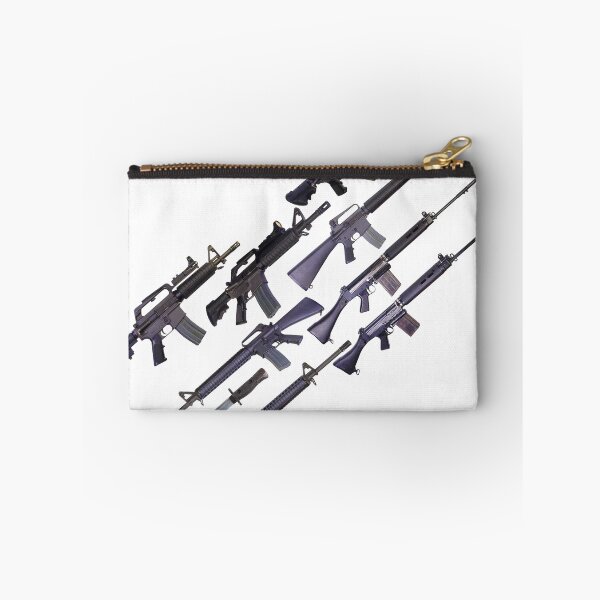 Item preview, Assault Rifle Collage Diagonal AR15 2a 2nd Amendment Gun designed and sold by Matt Ballinger.