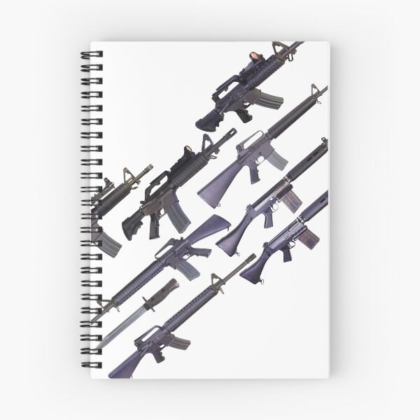 Item preview, Assault Rifle Collage Diagonal AR15 2a 2nd Amendment Gun designed and sold by Matt Ballinger.
