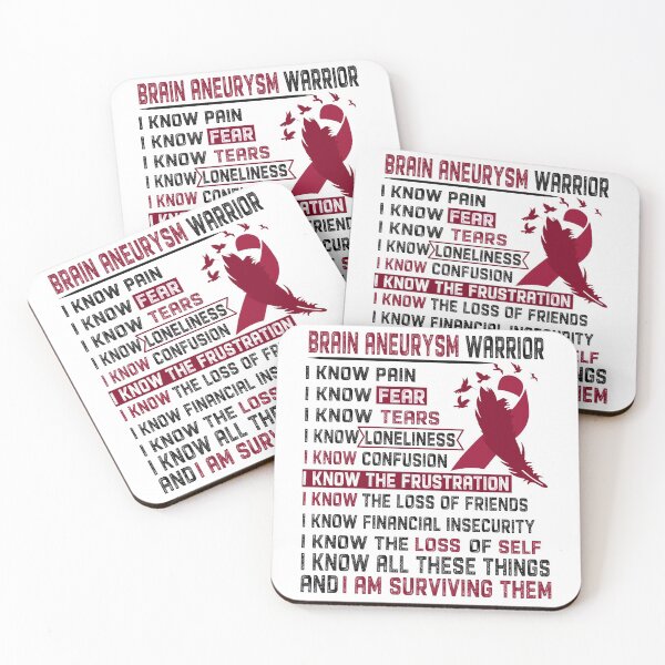 Item preview, I Am Brain Aneurysm Warrior, I Know All These Things and I Am Surviving Them designed and sold by DianabellShop.