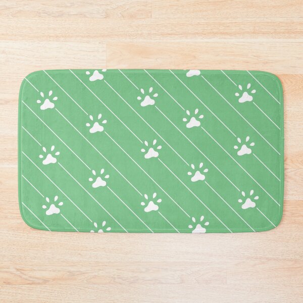 Item preview, Paw Prints on Green designed and sold by OneCreativePup.
