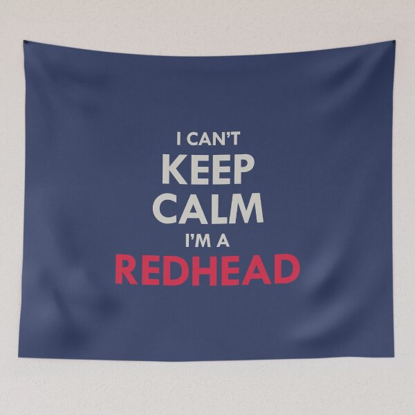 Item preview, Redhead Hair Quote Funny Humour Saying designed and sold by CuteDesigns1.