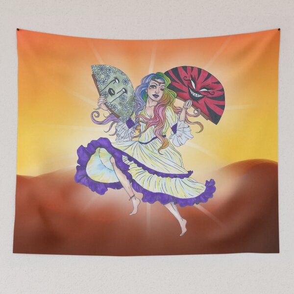 Item preview, Gemini as a Goddess Full Background designed and sold by AvalonUnmuzzled.