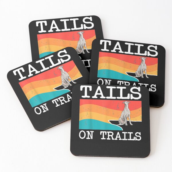Item preview, Tails On Trails Greyhound Dog Funny Hiking  designed and sold by charissamo77.
