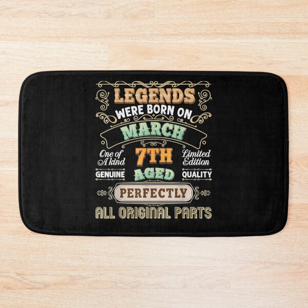 Item preview, Legends Were Born On March 7 7th Birthday Vintage Awesome  designed and sold by charissamo77.