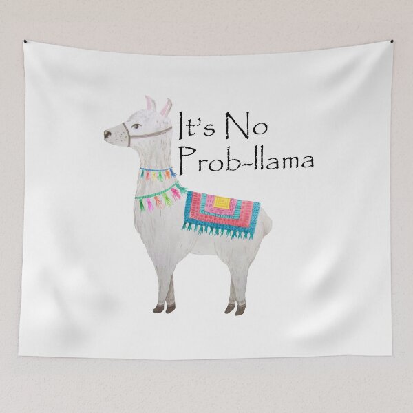 Item preview, It's No Prob-llama designed and sold by Motion Designs.