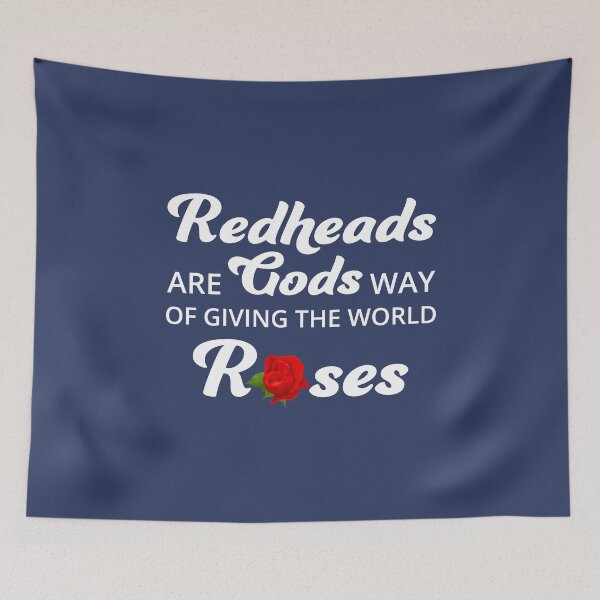 Item preview, Redhead Hair Quote Funny Humour Saying designed and sold by CuteDesigns1.