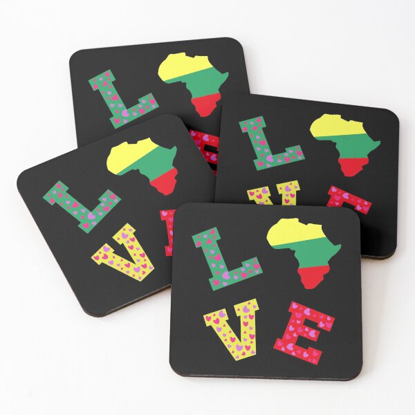 Item preview, Love Africa Black History Month Valentines Day designed and sold by TooFlyDesign.