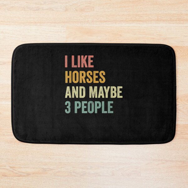 Item preview, I Like Horses And Maybe 3 People Vintage Horseriding  designed and sold by charissamo77.