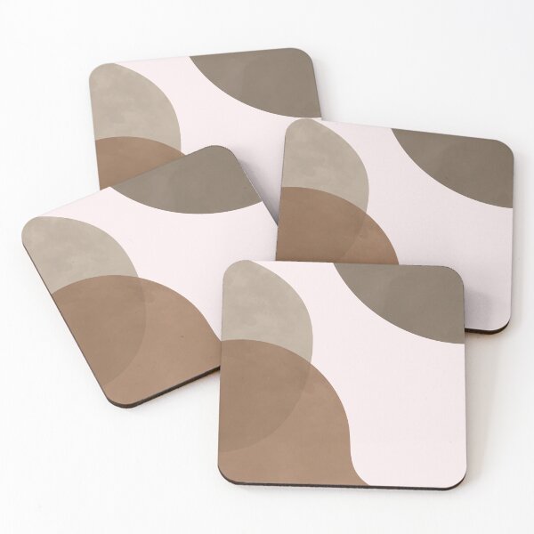 Item preview, Neutral Abstract Shapes, Line Art Drawing, Scandi Artwork 3 designed and sold by technicolorable_art.