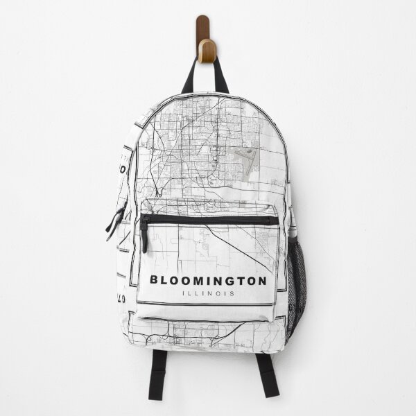 Item preview, Bloomington-Normal Map designed and sold by Tamas Das.