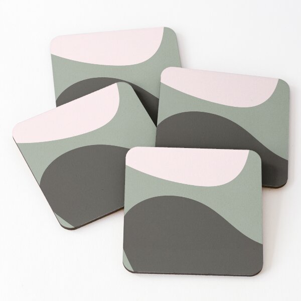 Item preview, Modern Abstract Shapes, Mid Century Style designed and sold by technicolorable_art.