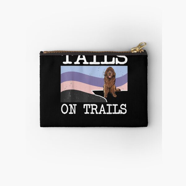 Item preview, Newfoundland Tails On Trails Funny Dog Hiking  designed and sold by charissamo77.