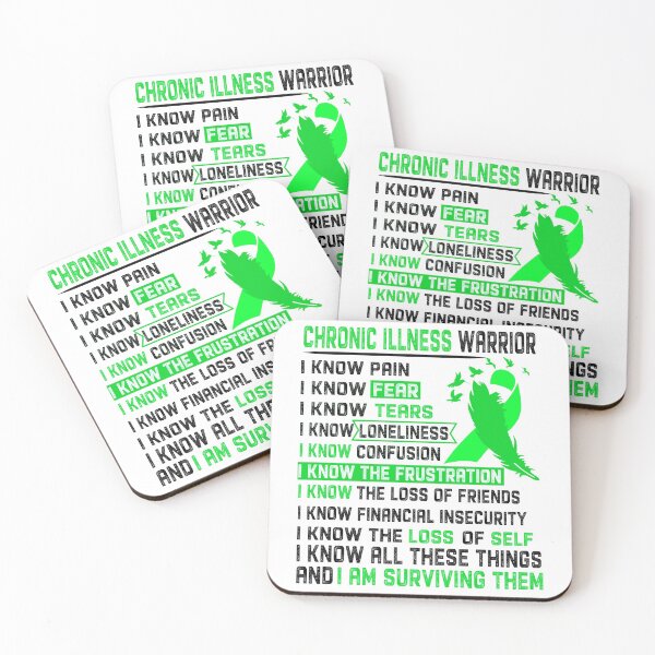 Item preview, I Am Chronic Illness Warrior, I Know All These Things and I Am Surviving Them designed and sold by DianabellShop.
