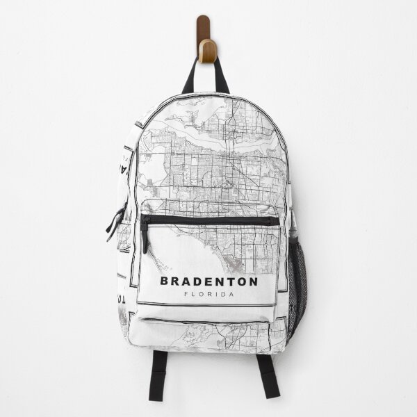 Item preview, Bradenton Map designed and sold by Tamas Das.