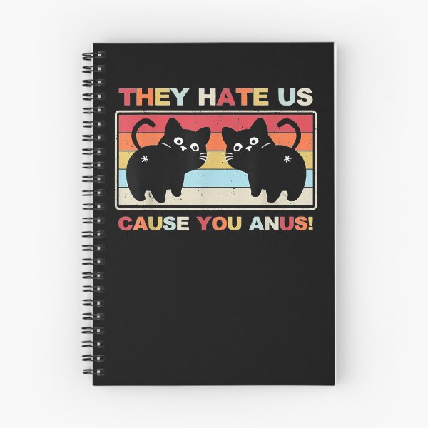 Item preview, They Hate Us Cause They Ain't Us Funny Kitty Cat Butt  designed and sold by charissamo77.