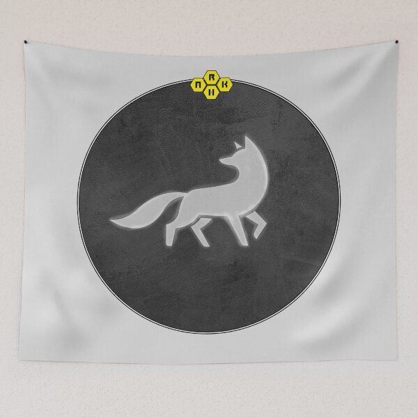 Item preview, The fox on a wall designed and sold by daniloramirezcr.