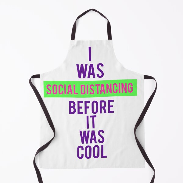 Item preview, I was social distancing before was cool designed and sold by LeoZitro.
