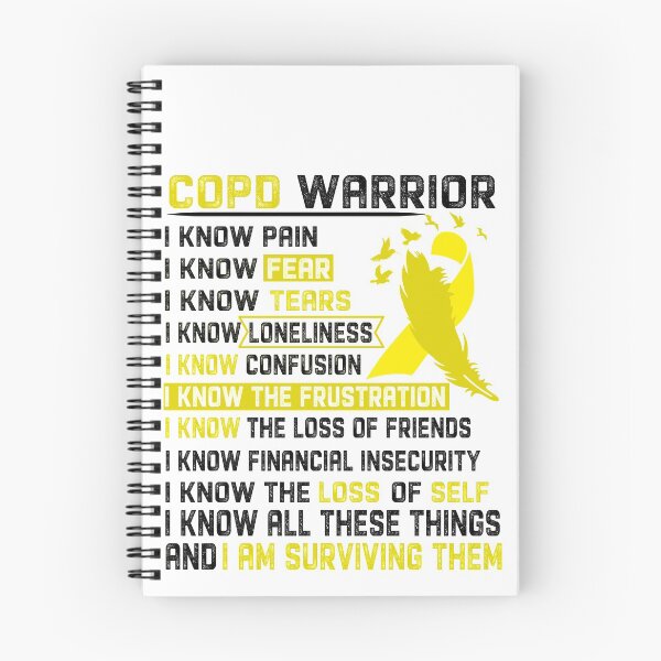 Item preview, I Am COPD Warrior, I Know All These Things and I Am Surviving Them designed and sold by DianabellShop.
