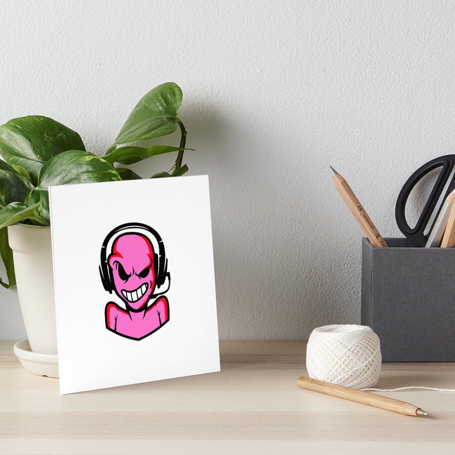 Item preview, Art Board Print designed and sold by RedsStickerShop.